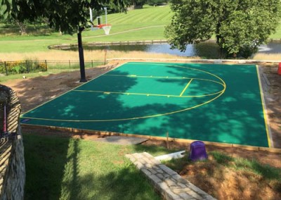 SportCourt installlation - Lexington KY